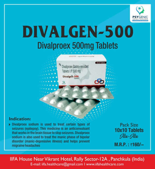 Divalprox 500mg Tablets